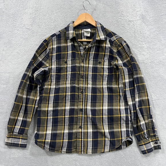Vintage North Face Shirt‎ Womens M Button Up Plaid Western Ranch - Picture 1 of 9